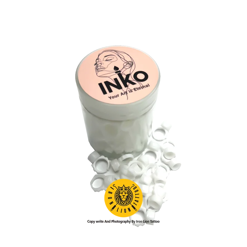 finger Tattoo Ink Cups خرید و قیمت تشتک انگشتی رنگ - تصویر اصلی - کیفیت عالی