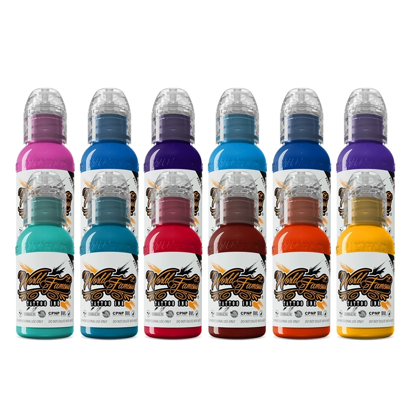 رنگ تاتو بدن World Famous Ink